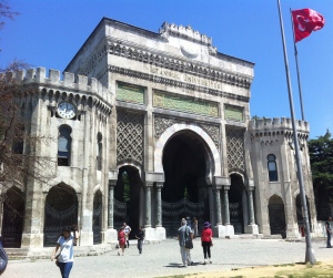 University of Istanbul gates (formerly Ministry of War)