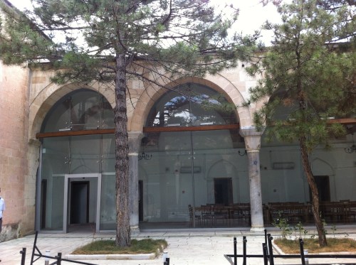 Former Madrese where POWs were held